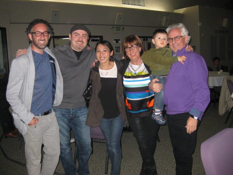 Director Jeff L. Lieberman with Micah, Marla, Harold Groberman. Palm Springs Premiere.