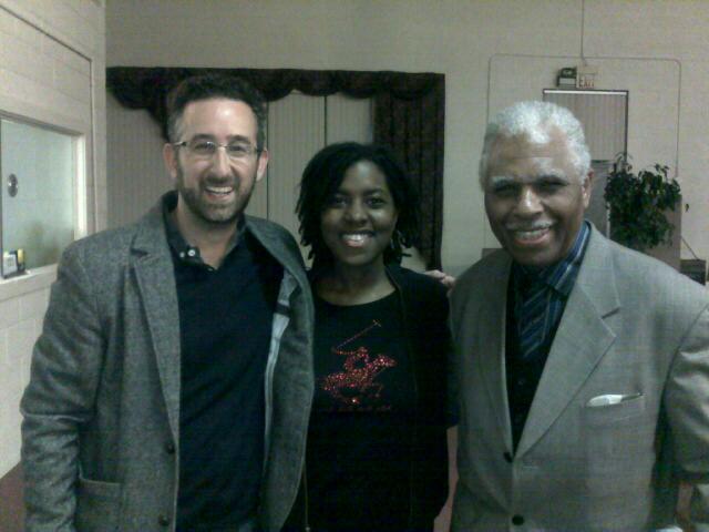 Director Jeff L. Lieberman with local leaders in Petersburg, VA.